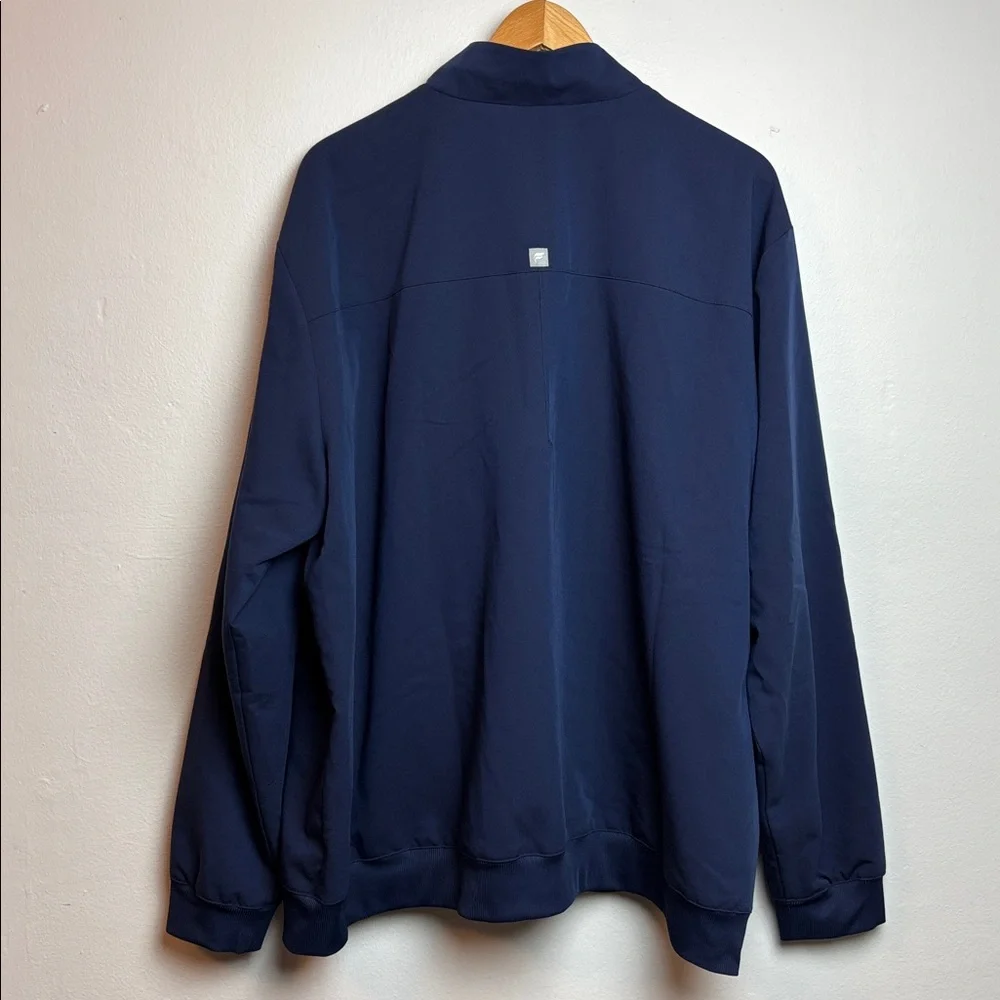 Fabletics Men’s‎ 2X Blue Foundation Performance Medical Scrub Jacket